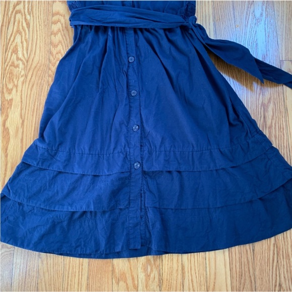 Anthropologie Maeve Blue Shirt Dress - Picture 4 of 9